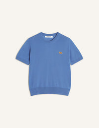 Baby Fox Merino Jumper - Dutch Blue