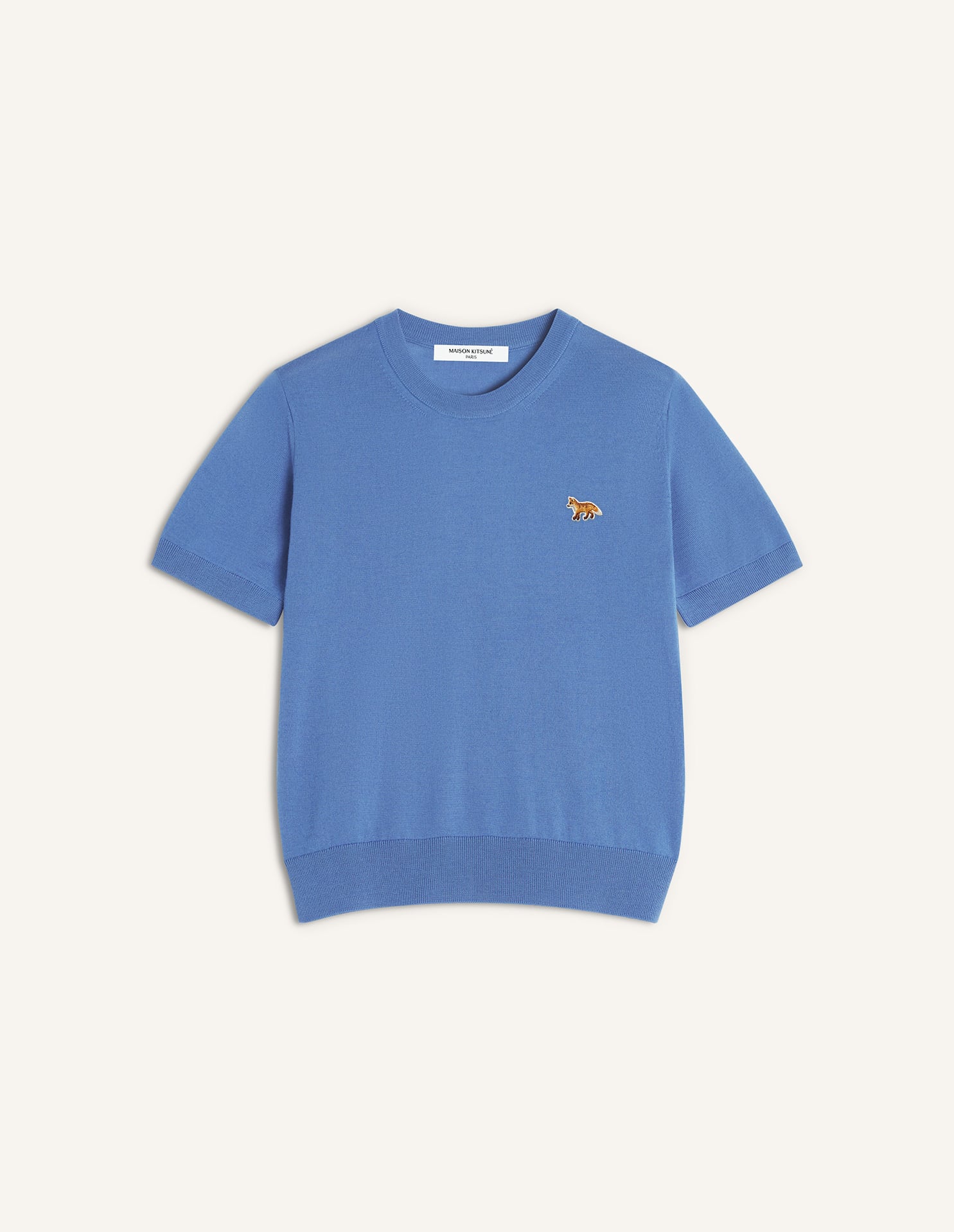 Baby Fox Merino Jumper - Dutch Blue
