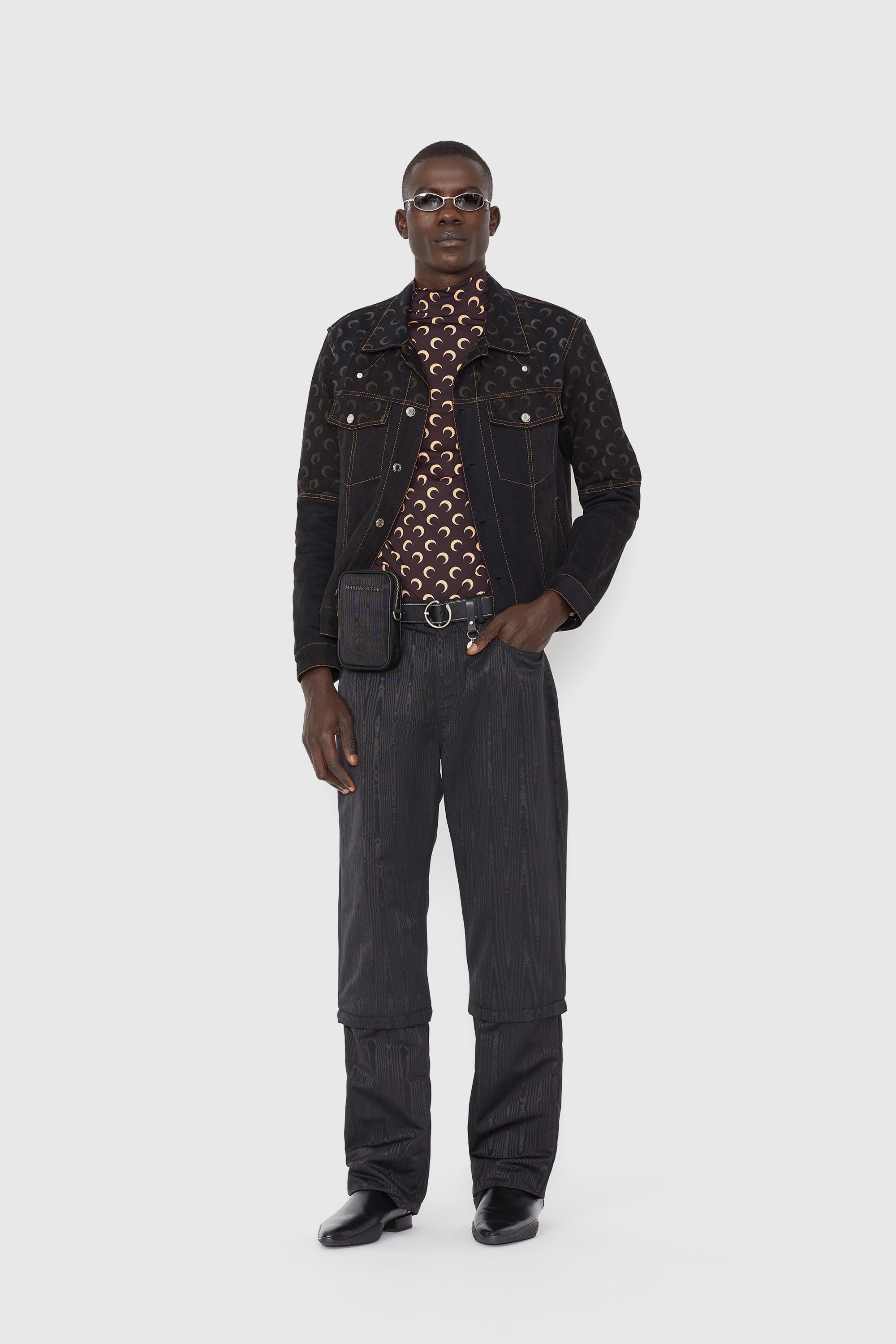 PRIX MARQUE : 320€_All Over Moon Black Veste - All Over Moon Black