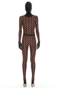 PRIX MARQUE : 95€_All Over Moon Brown Top - All Over Moon Brown