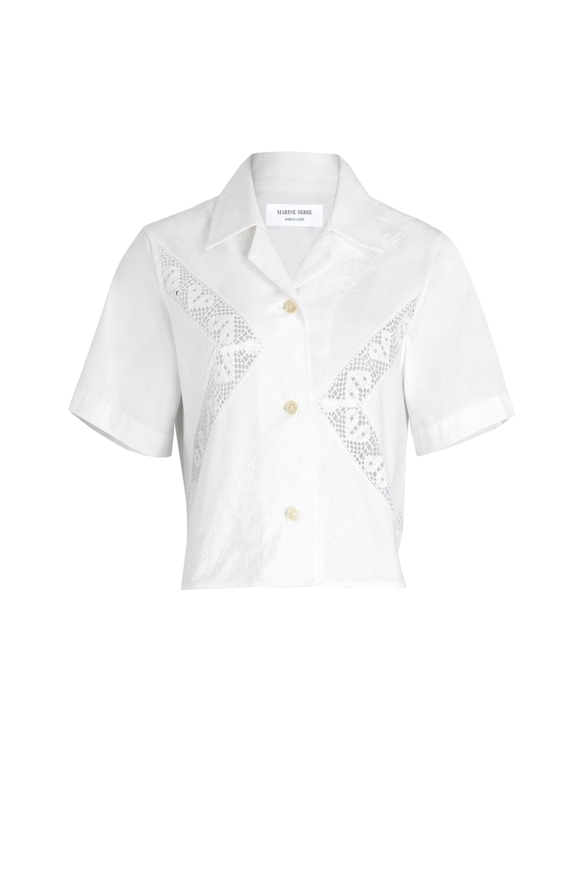 Chemise recyclée en coton - White