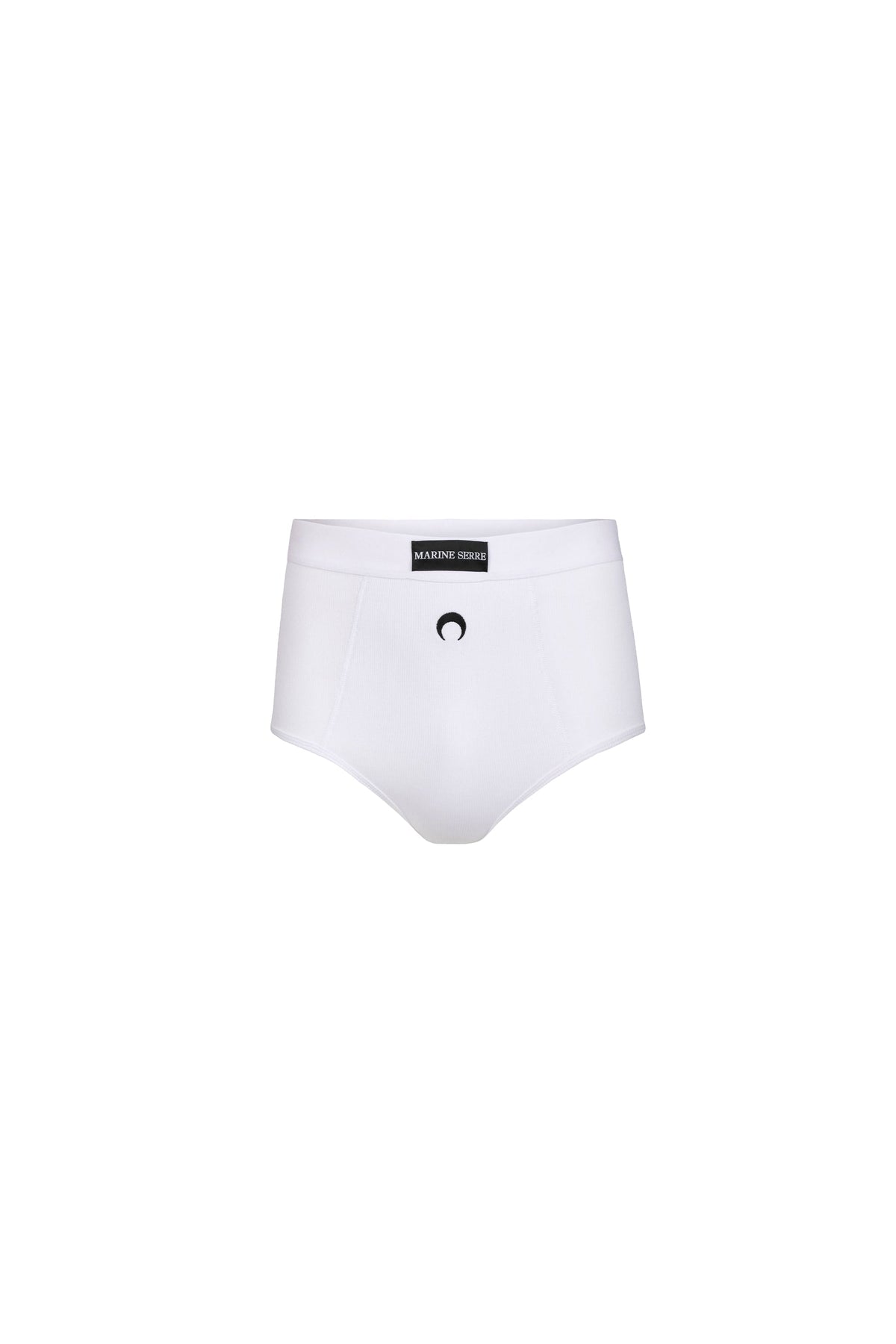 Culotte en coton côtelé - White