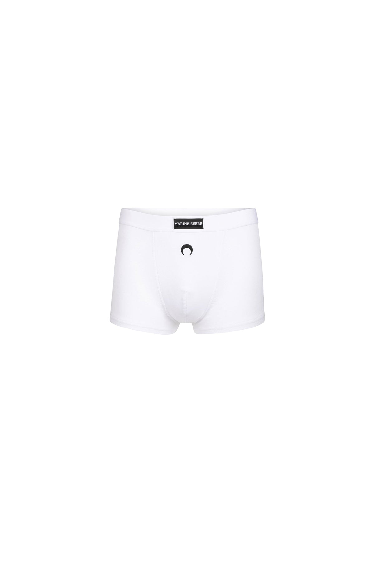 Boxer côtelé en coton - White