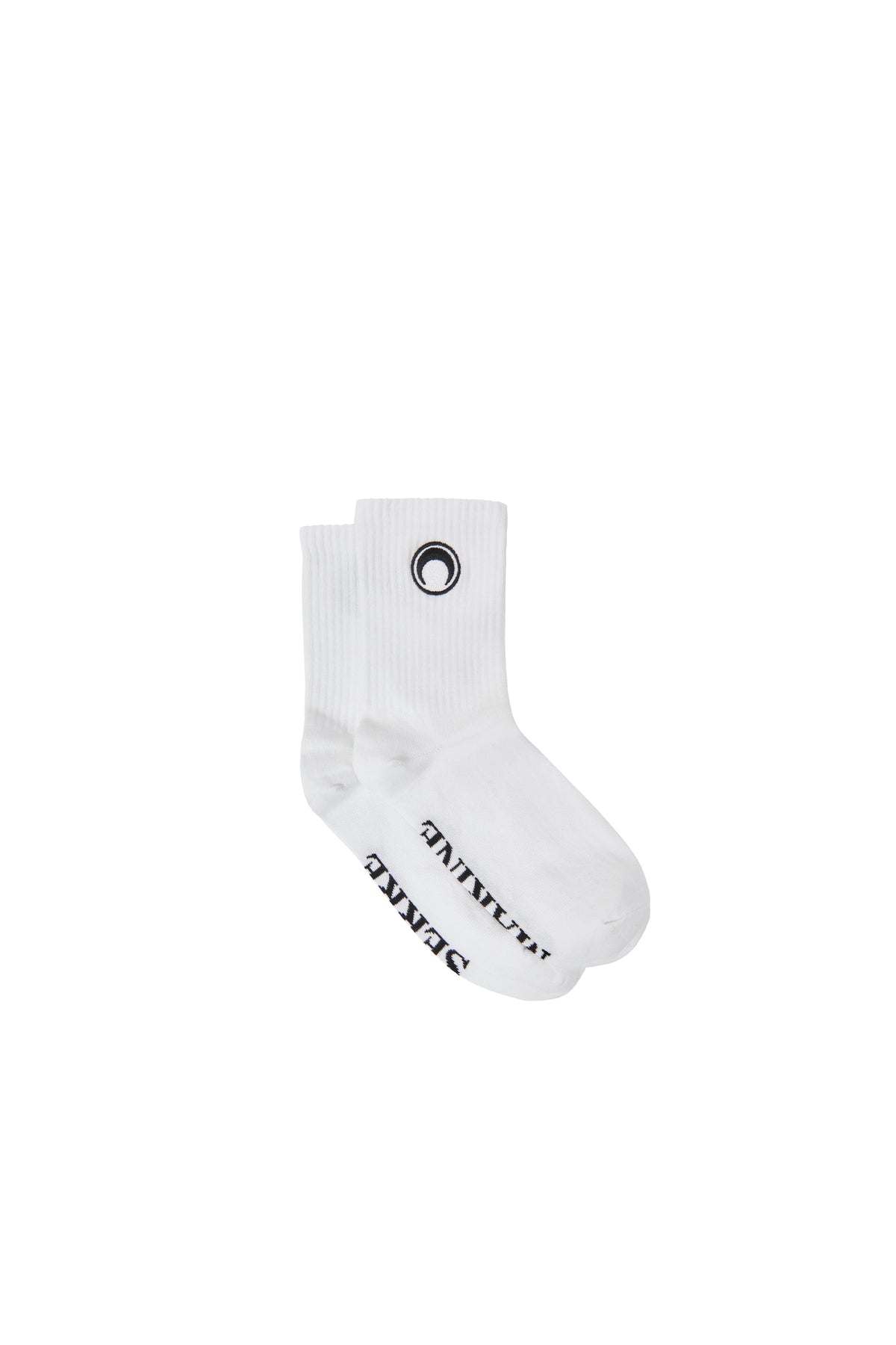 Chaussettes mi-hautes en coton - White