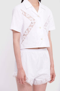 PRIX MARQUE : 85€_White Chemise - White