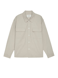 DOUBLE POCKET OVERSHIRTLIGHT BEIGE