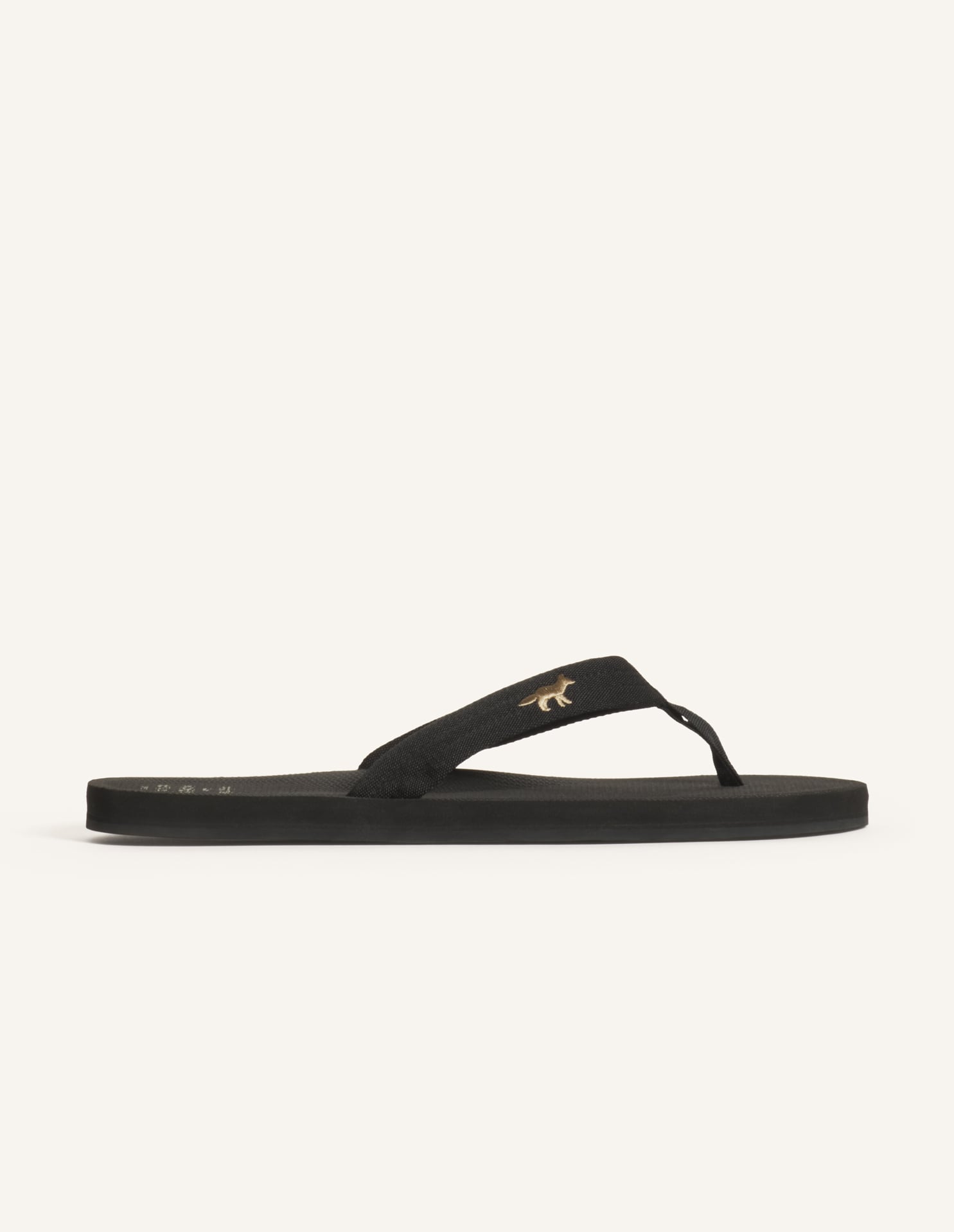 Maison Kitsune X Indosole Easy Living - Black