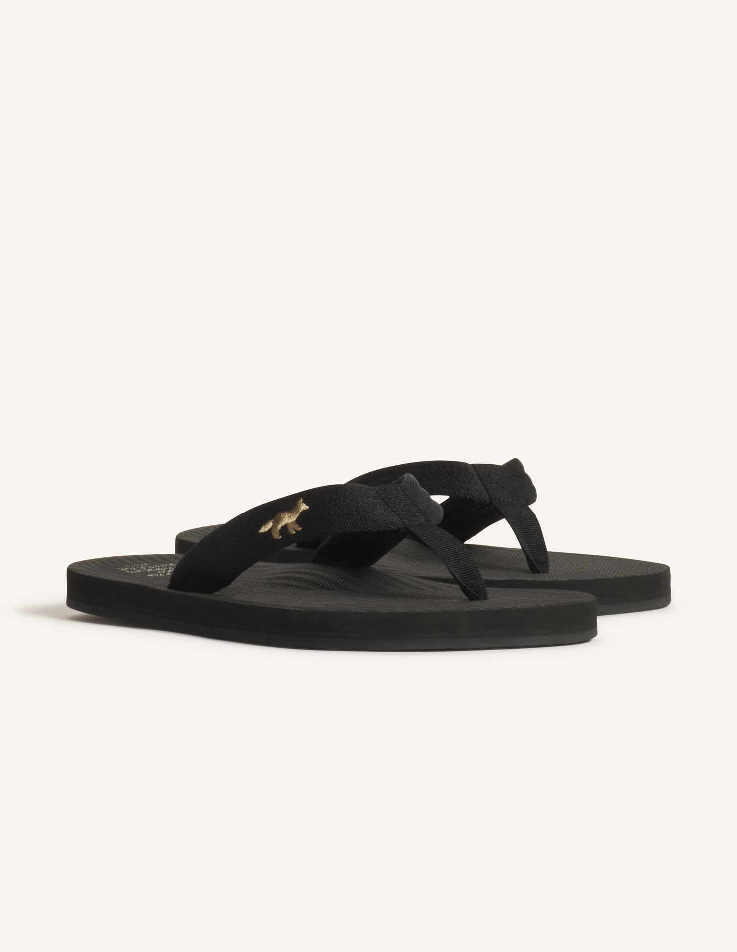 Maison Kitsune X Indosole Easy Living - Black