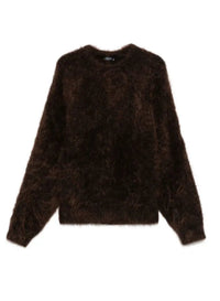 CHOCOLATE // brown mohair sweater