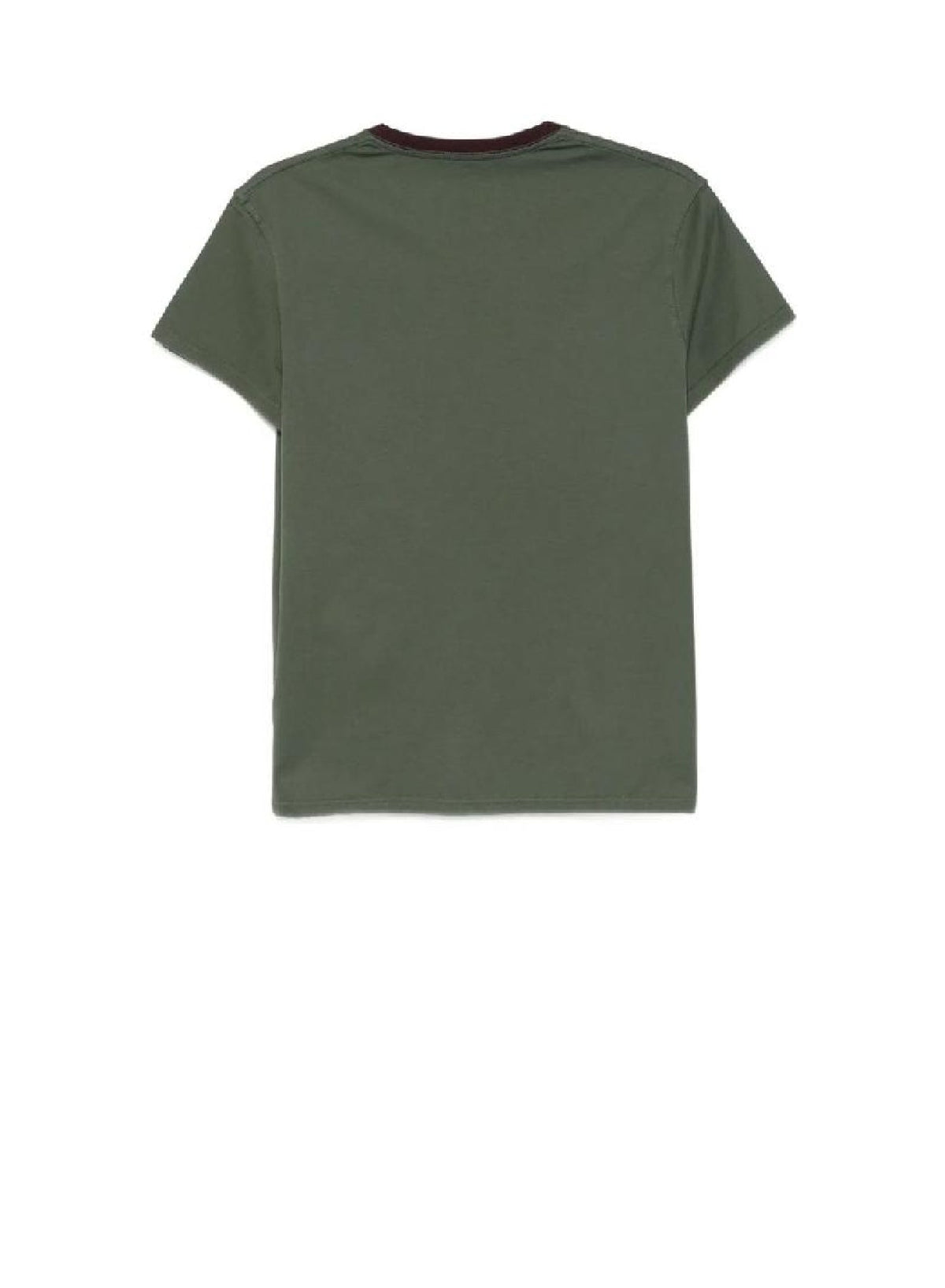 SLATE GREEN / PLUM // green baby t-shirt