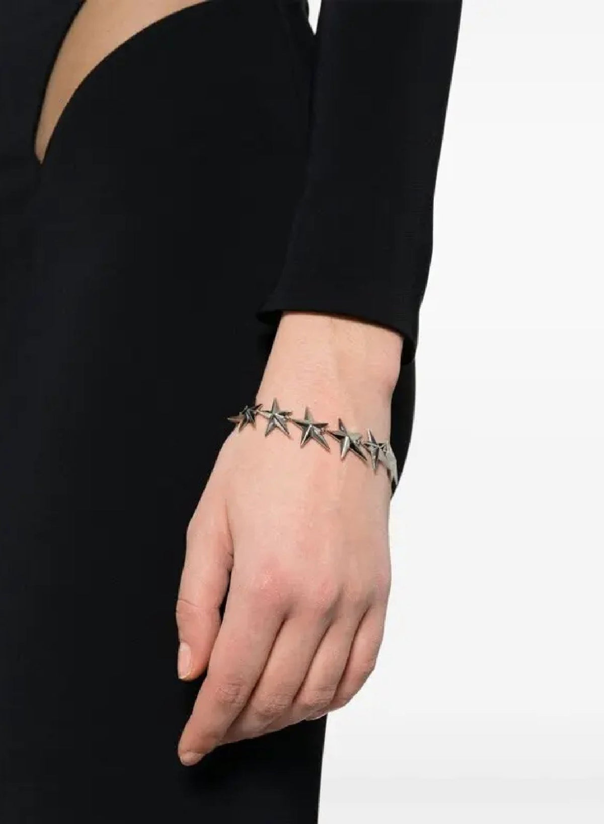 SILVER // star bracelet