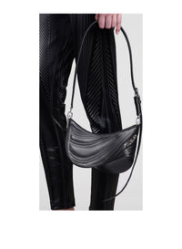 BLACK // black small embossed spiral curve 01