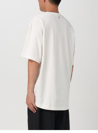 OFF WHITE // white oversized pierced T-shirt