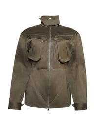 KAKI // khaki cargo jacket