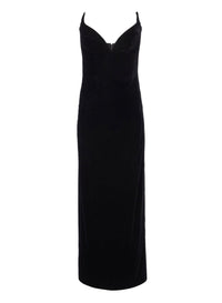 BLACK // black signature strapless velvet gown