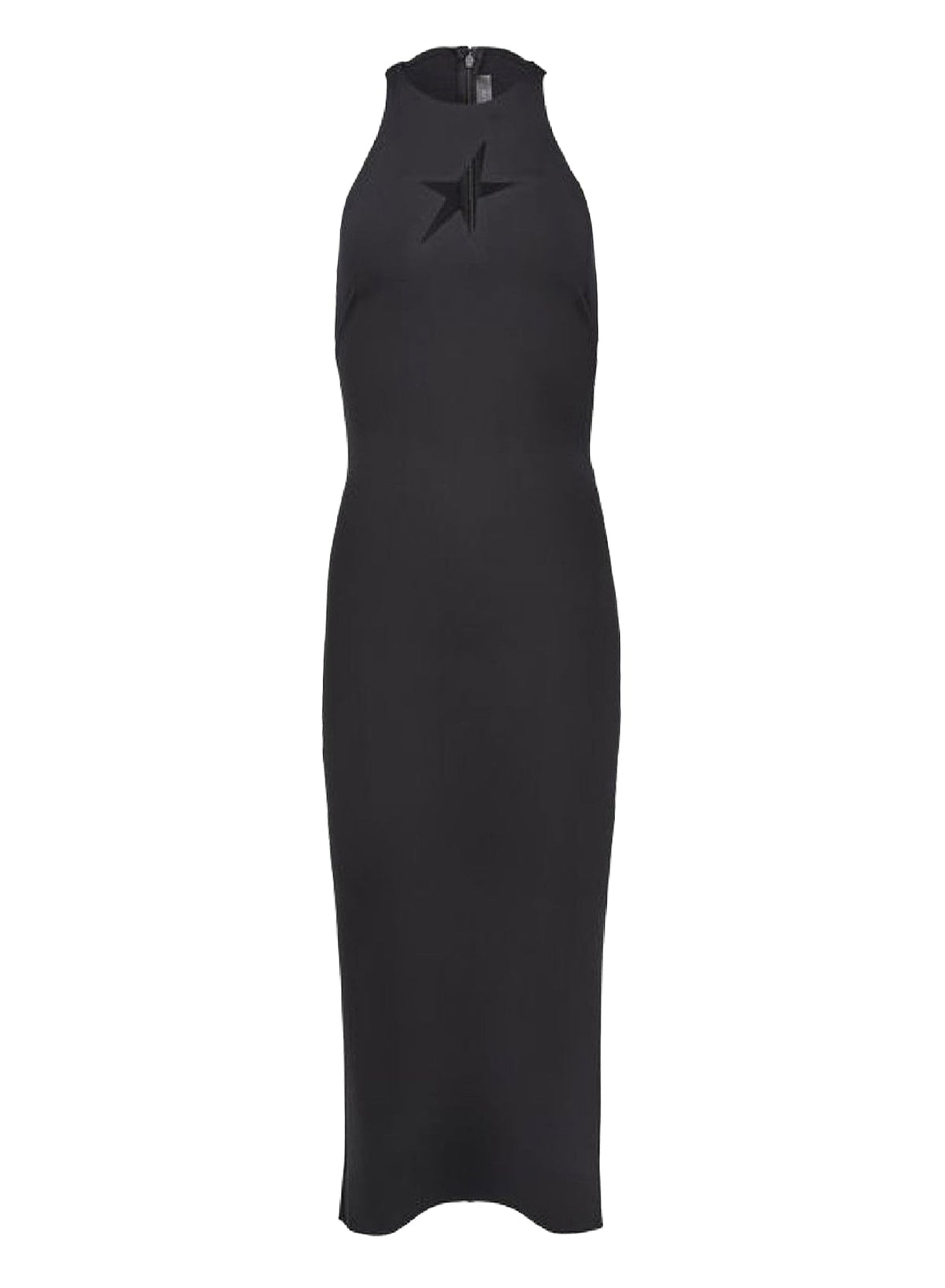 BLACK // black star sleeveless dress