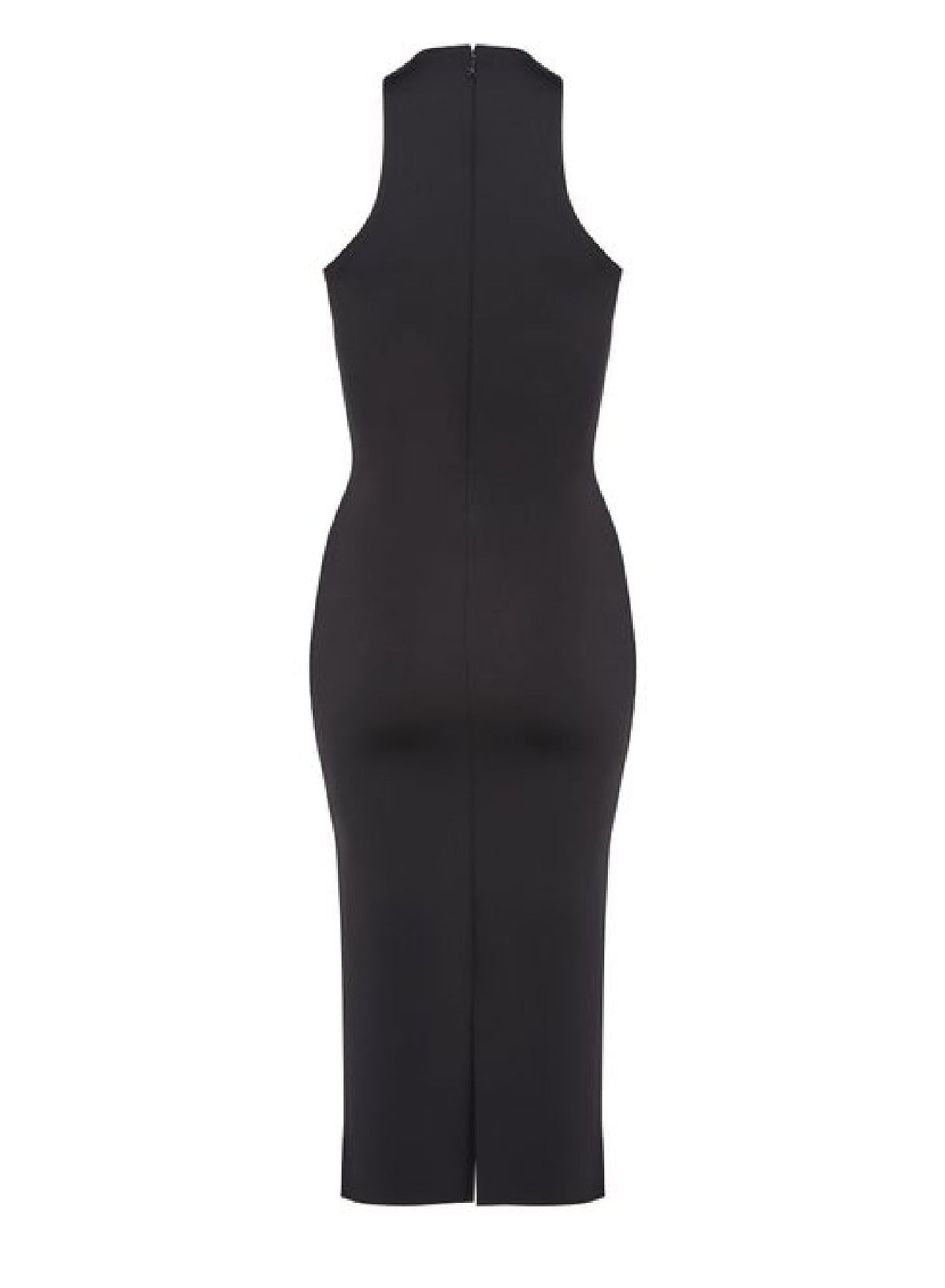 BLACK // black star sleeveless dress