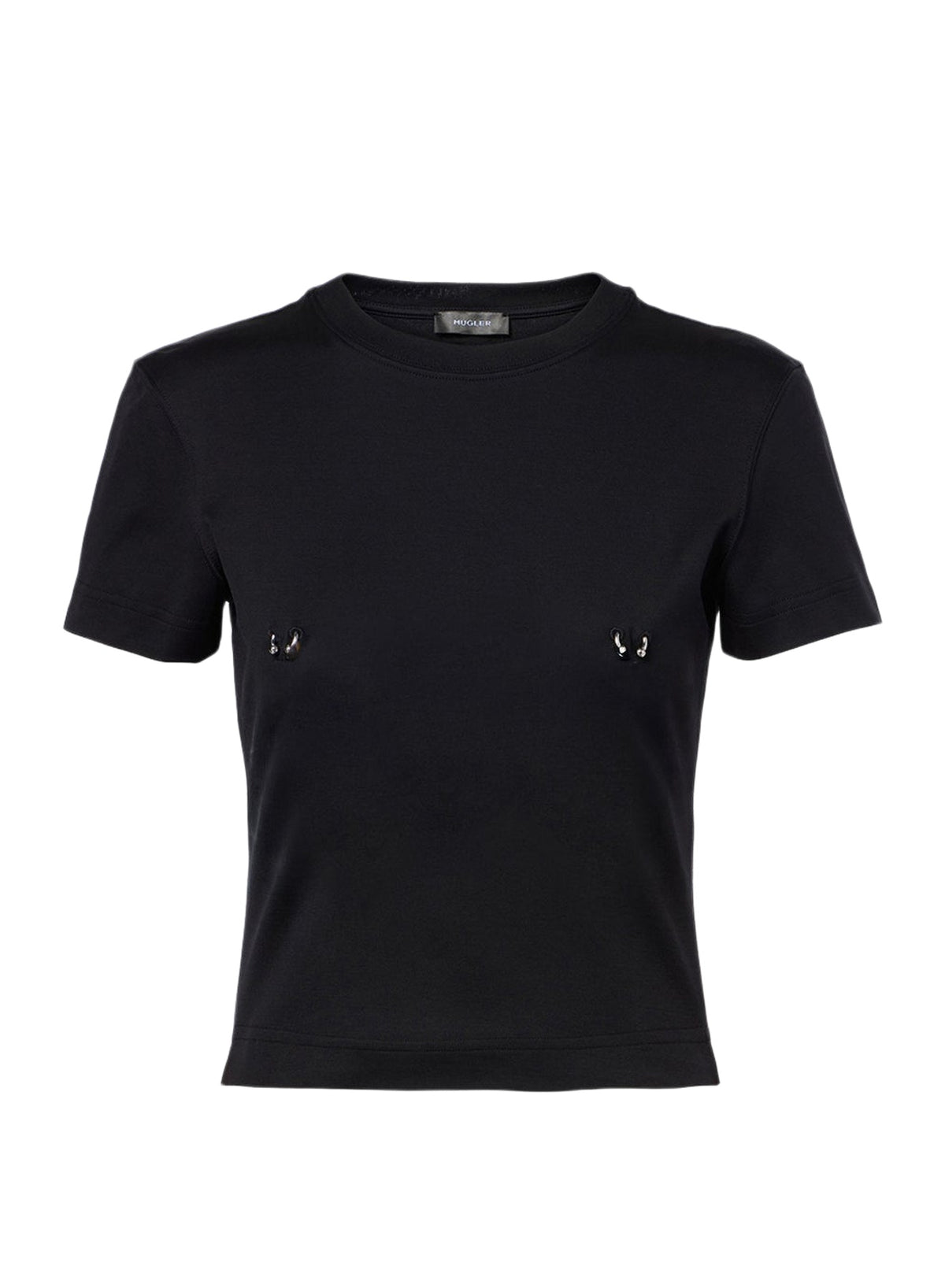T-shirt baby avec piercing - Black