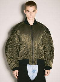 Blouson aviateur satiné - Military Green
