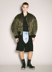 Blouson aviateur satiné - Military Green