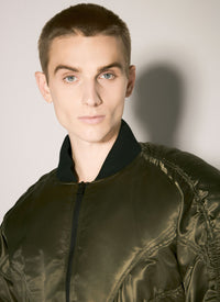 Blouson aviateur satiné - Military Green