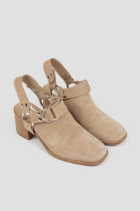 Mules Mitchell en cuir - Sable