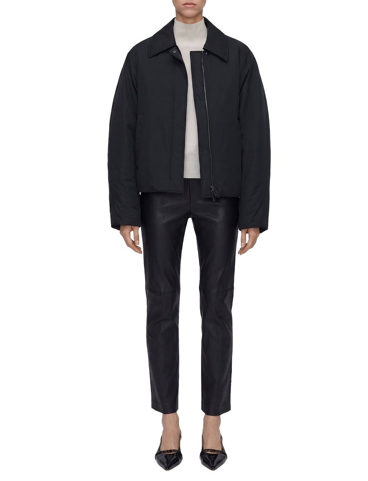 Mullins loose-fitting jacket - Black