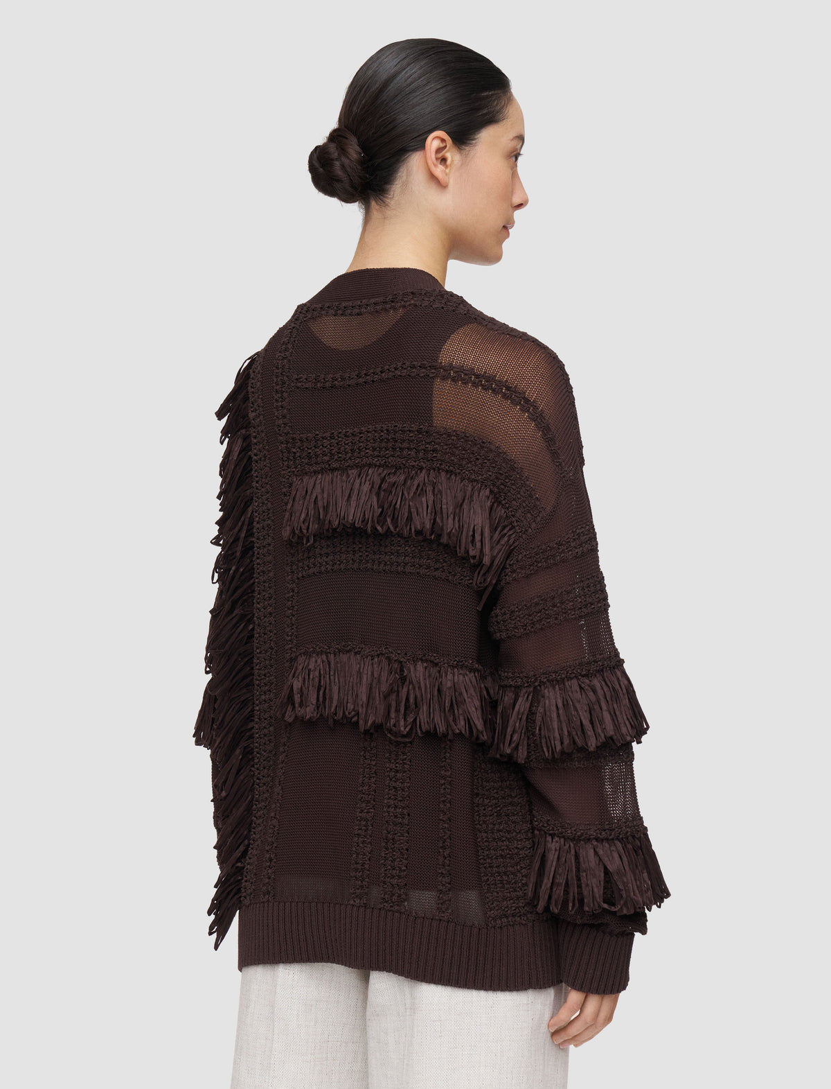 Espresso Cardigan Maille - Espresso