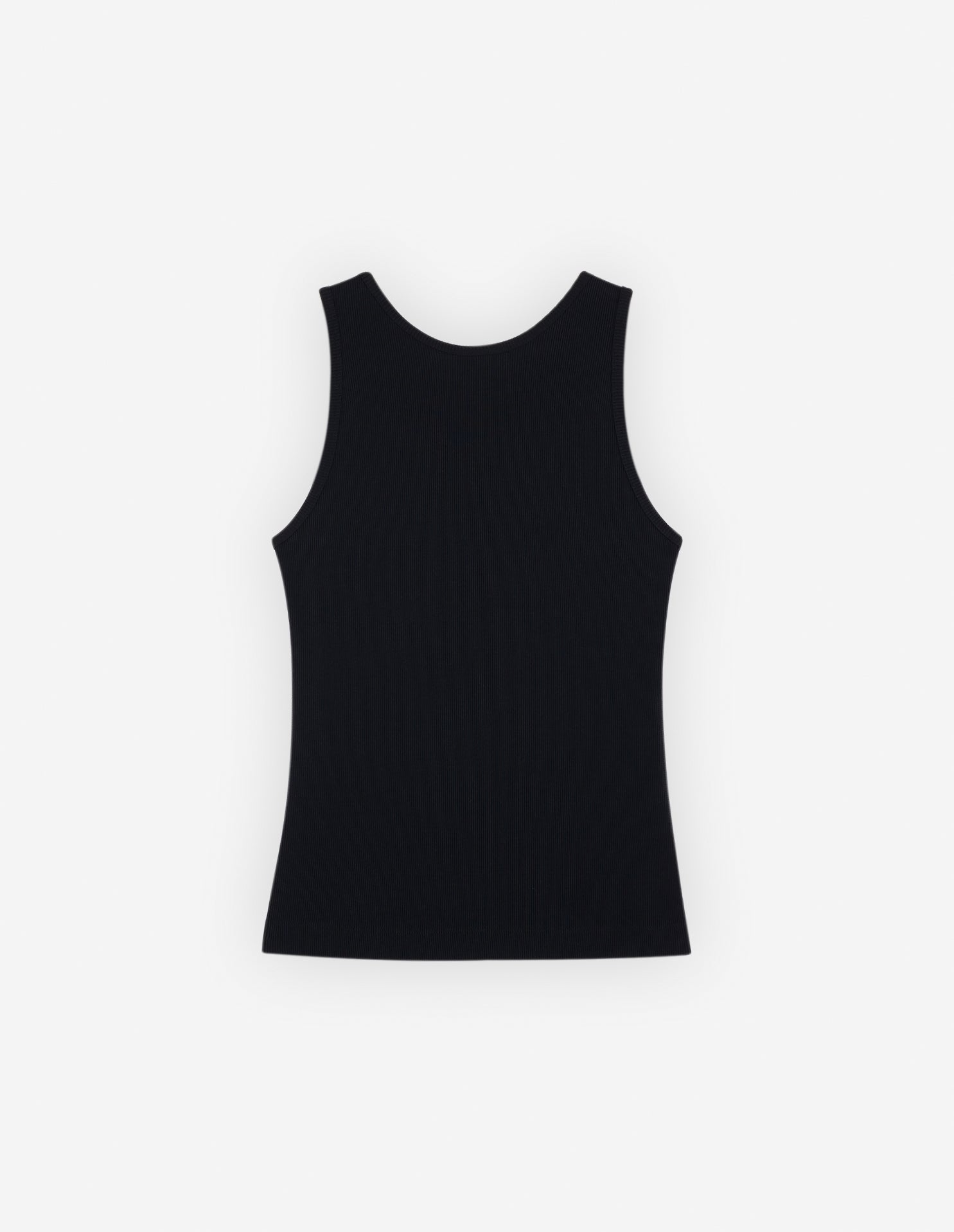 Baby Fox ribbed tank top - Black