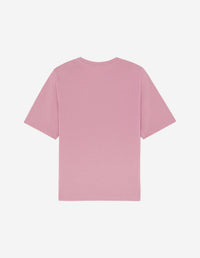 Bold Fox Head Patch Comfort Tee Shirt - Rosebud