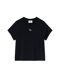 Baby Patch Baby Fox T-shirt - Black