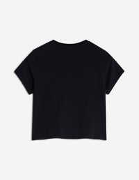 T-shirt baby Patch Baby Fox - Black