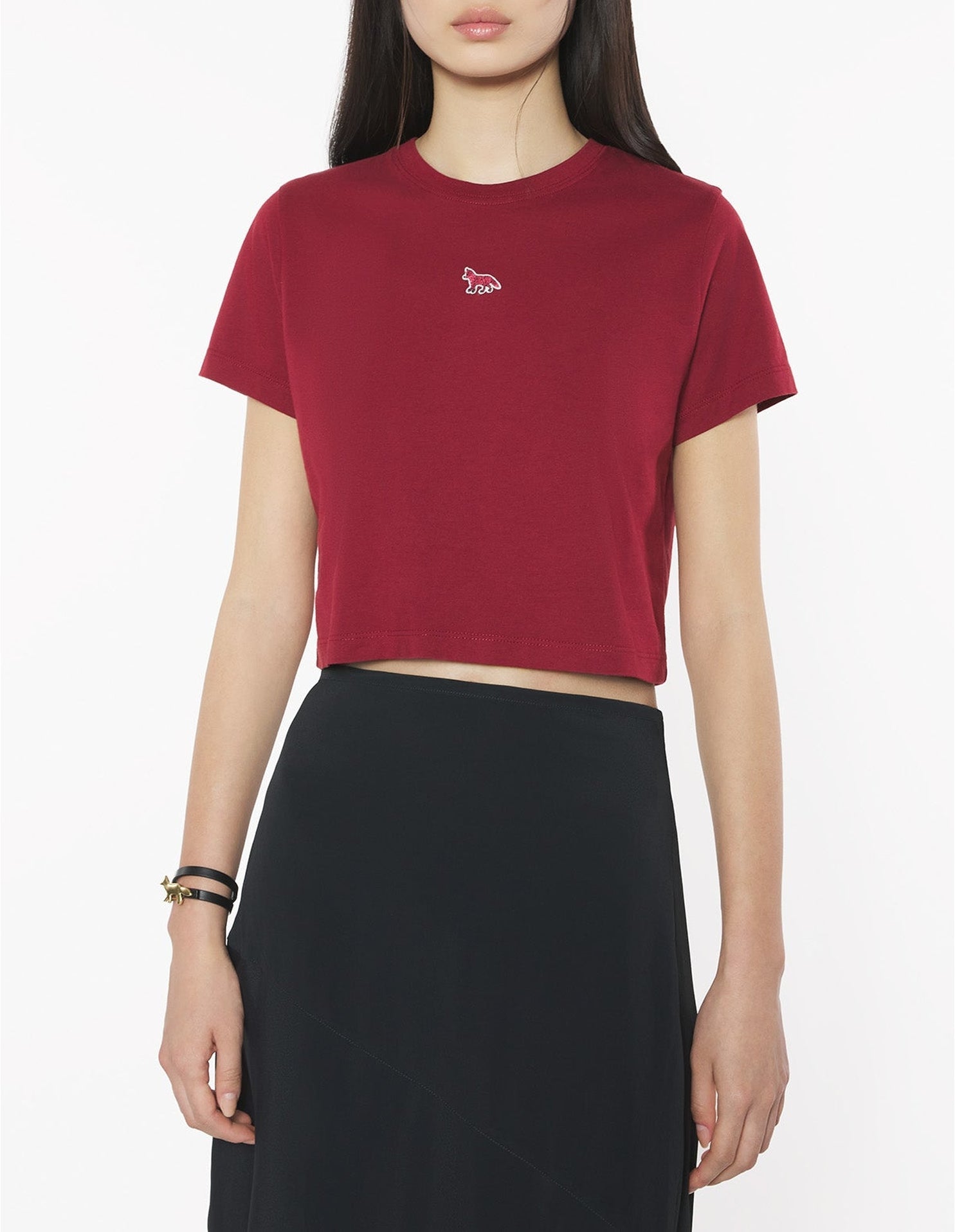 T-shirt Baby Fox - Red Brown