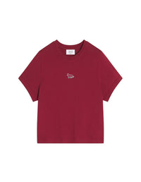 T-shirt Baby Fox - Red Brown