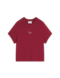 Baby Fox T-shirt - Red Brown