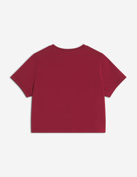 Baby Fox T-shirt - Red Brown