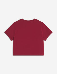 T-shirt Baby Fox - Red Brown
