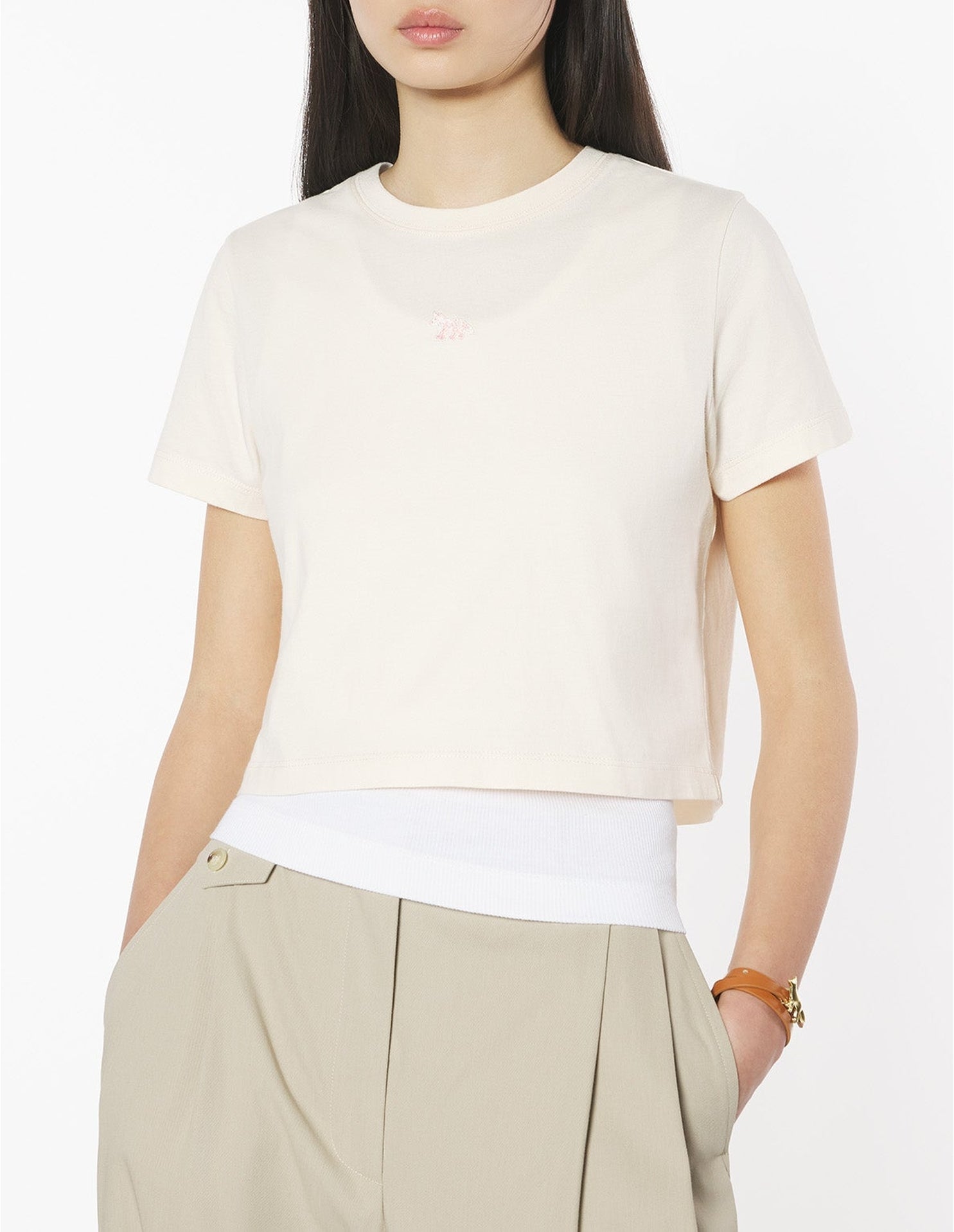 Baby Fox T-shirt - Angel Wing