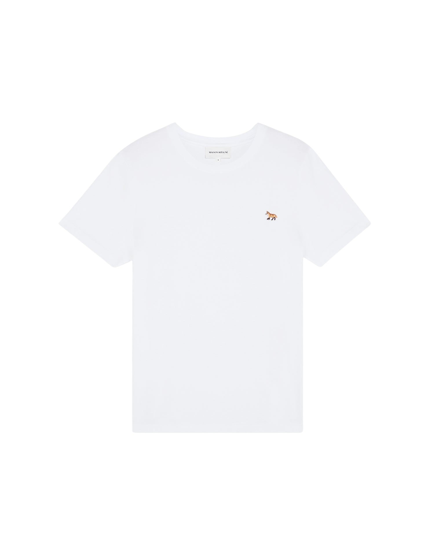 Baby Fox T-shirt with patch - White