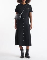 Baby Fox T-shirt with patch - Black