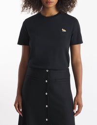 Baby Fox T-shirt with patch - Black
