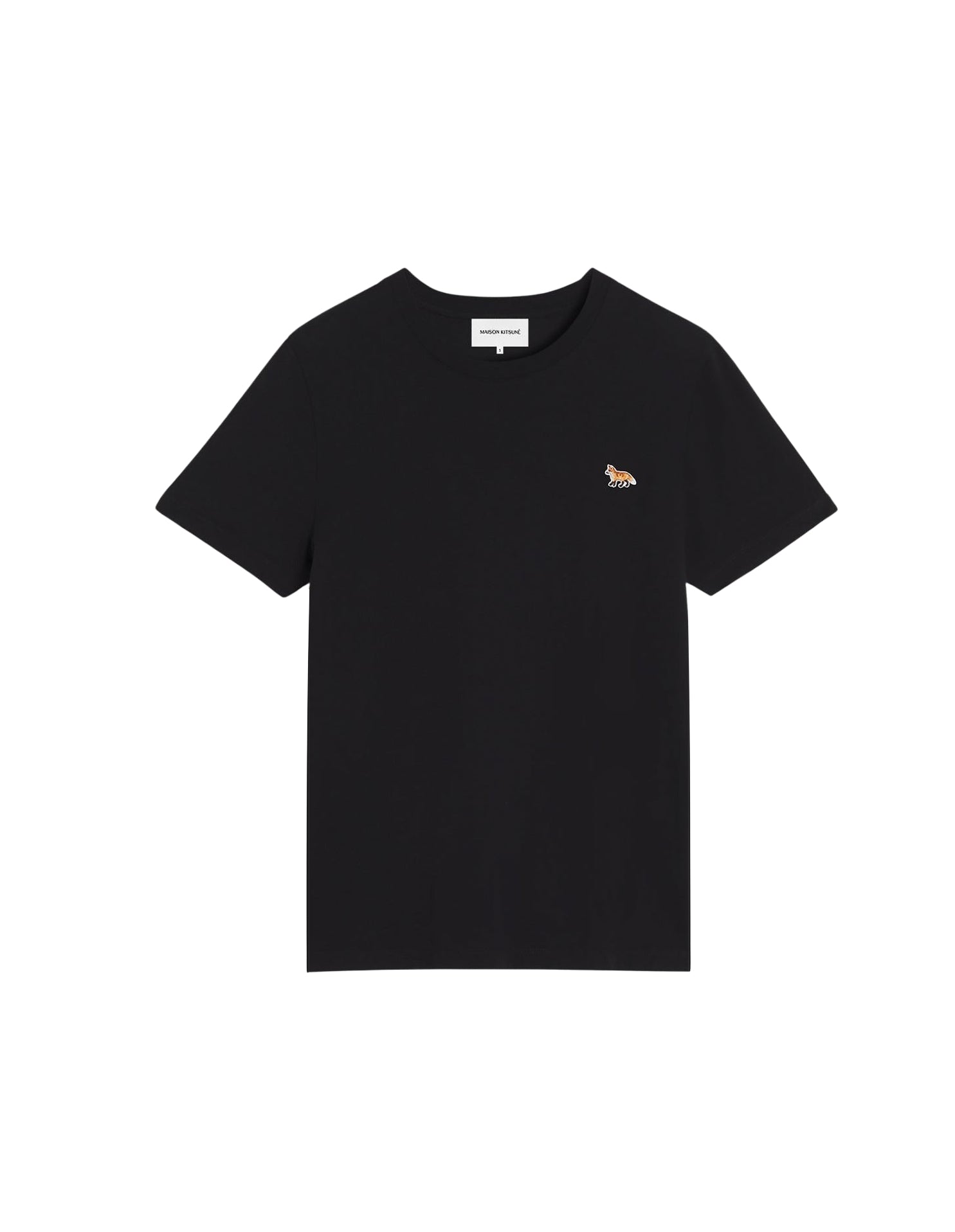 Baby Fox T-shirt with patch - Black