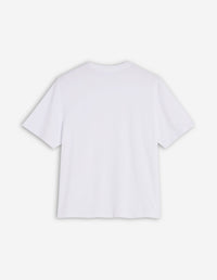 T-shirt Bold Fox Head avec écusson - White