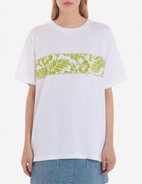 T-shirt à encolure arrondie - White