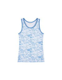 Débardeur à motif - Hampton Blue