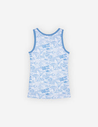 Débardeur à motif - Hampton Blue