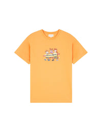 T-shirt avec impression - Sunset Orange