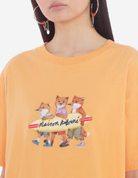 T-shirt avec impression - Sunset Orange