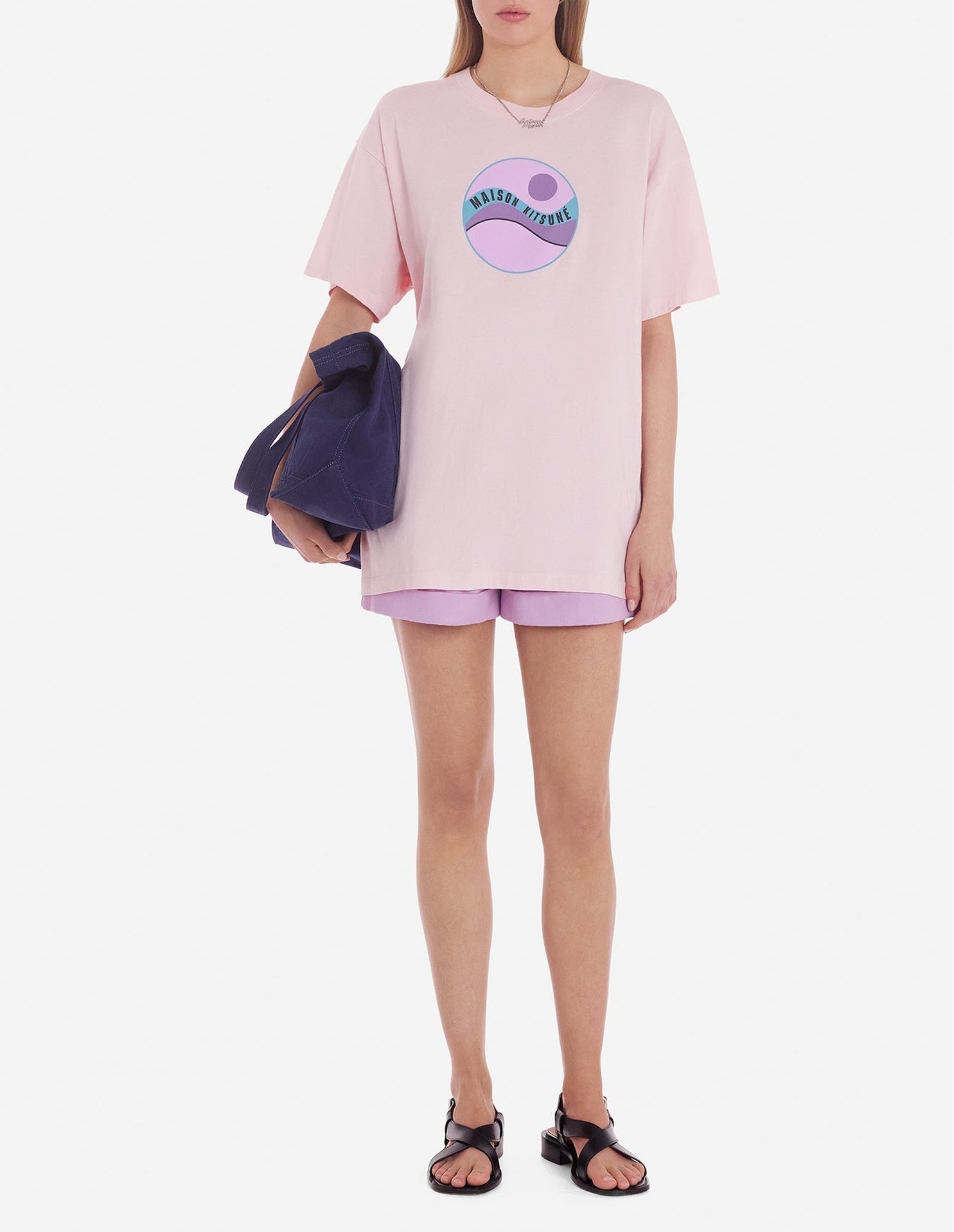 T-shirt à encolure arrondie - Milkshake