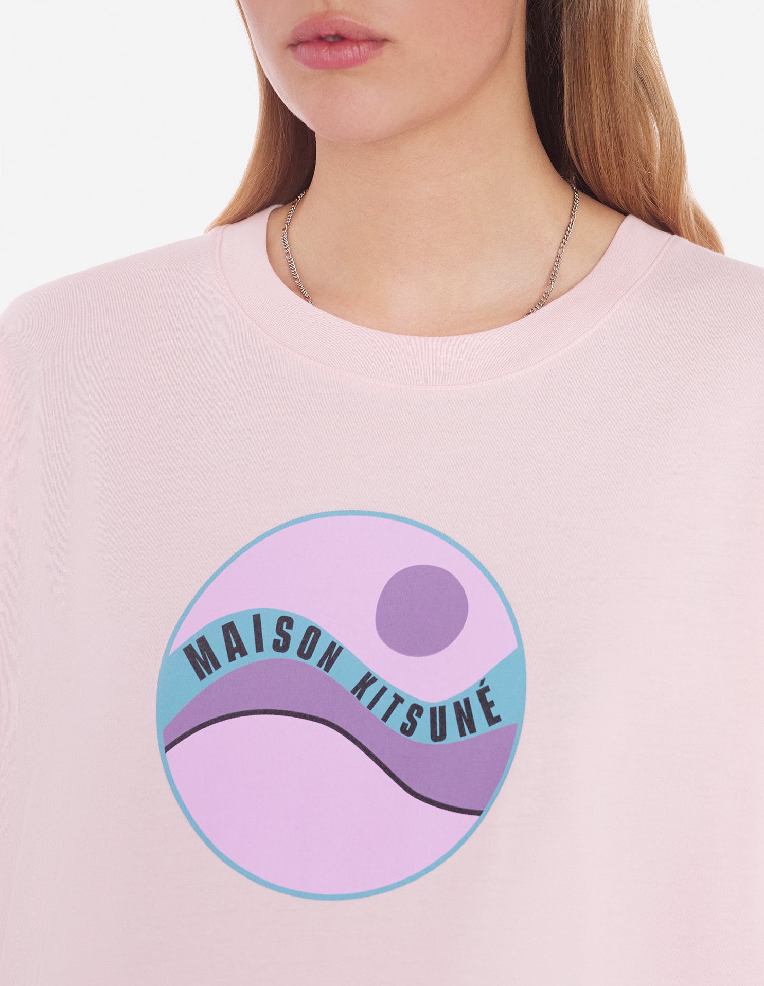 T-shirt à encolure arrondie - Milkshake